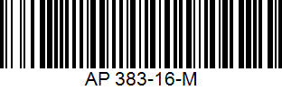 Barcode cho sản phẩm Áo Động Lực Nam AP383-16